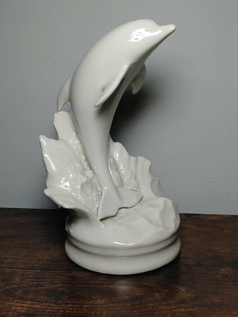 Dolphin Majestic Beach Ocean Calm Kingwood Ceramics Dwight Morris 44413 Nautical