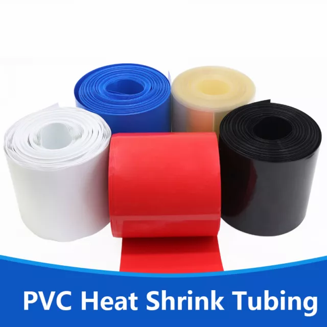 130mm-625mm Wide PVC Heat Shrink Tubing Wrap Lipo Li-ion NiCd RC Battery Pack 3