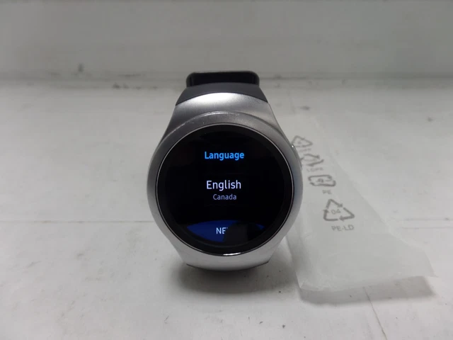 Samsung Galaxy Gear S2 (SM-R720) 42mm Stainless Steel Case SmartWatch White READ
