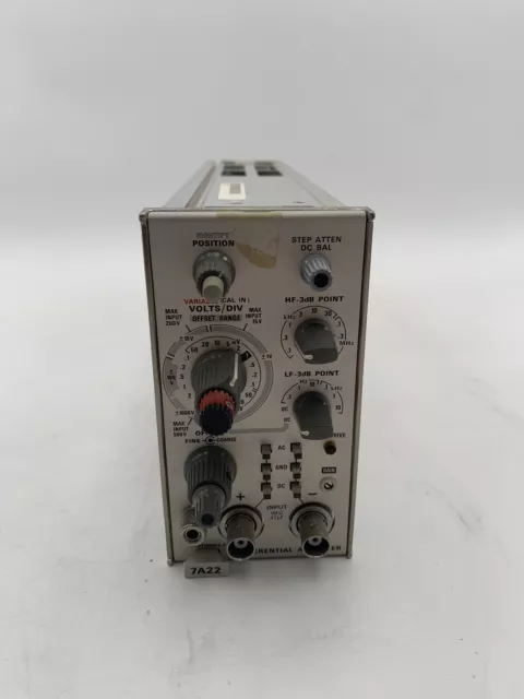 FOR PARTS Tektronix 7A22 Differential Amplifier