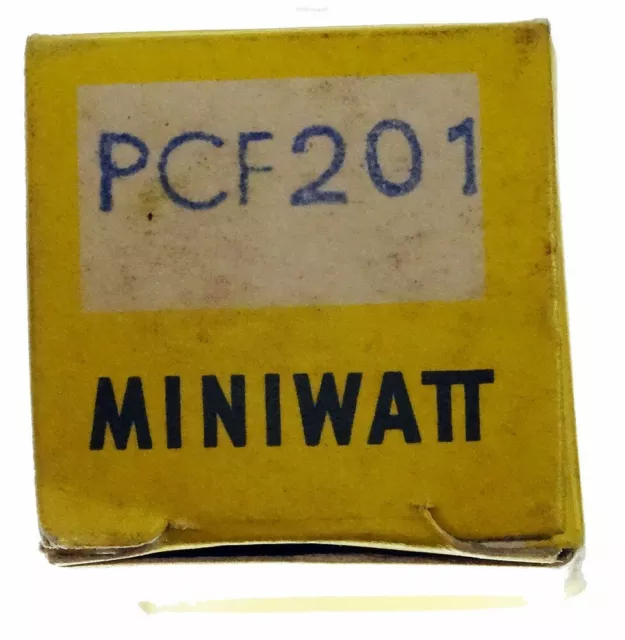 Elektronenröhre (TV) PCF201 Miniwatt ID16214