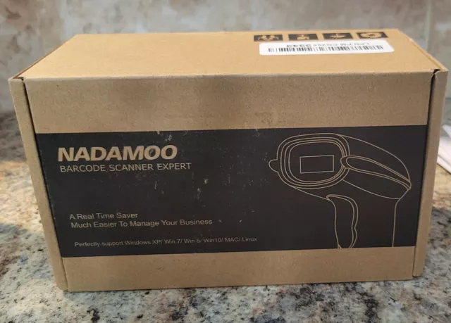 Nadamoo Wireless USB Barcode Scanner Reader YHD-5100 Bur3003. Brand New