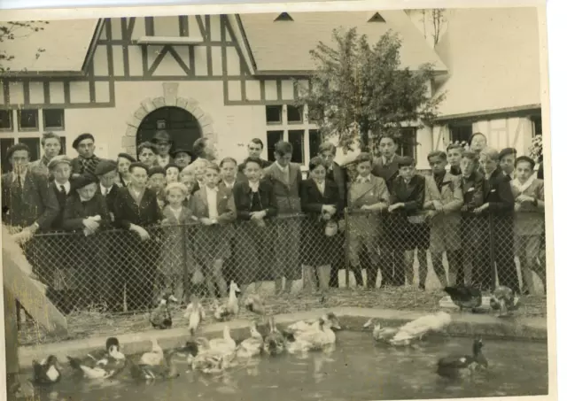 Exposition de la France européenne  Vintage silver print Tirage argentique