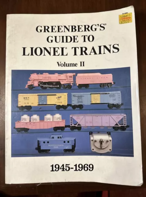 Greenberg's Guide to Lionel Trains 1945-1969 Vol. 2 (1988 paperback)