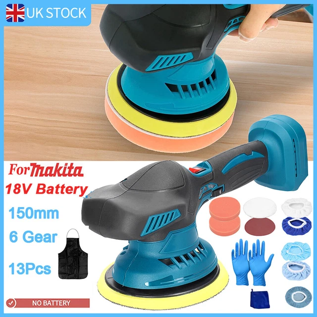 FOR MAKITA 18V Cordless Brushed Polisher Machine Car Buffer Sander