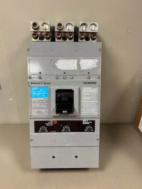 Siemens Lmd63F800 - 800 Amp, 600V, 3 Pole Breaker - Used