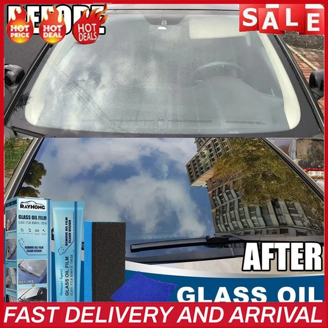Rayhong Glass Oil Film Removal Paste Windshield Glass Cleaner Agent (3pcs)