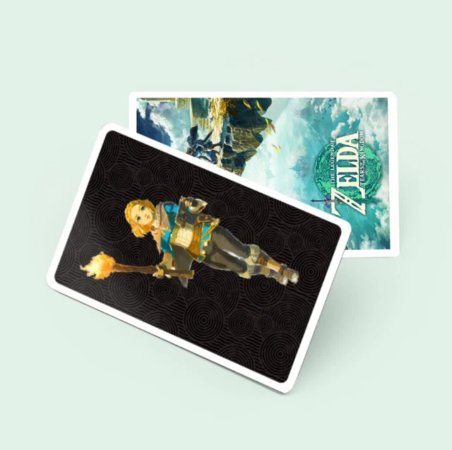 THE LEGEND OF Zelda Tears of the Kingdom Amiibo NFC Card BOTW + TOTK