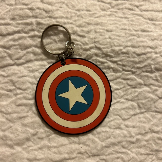 Marvel Avengers Assemble Captain America  Shield Keychain