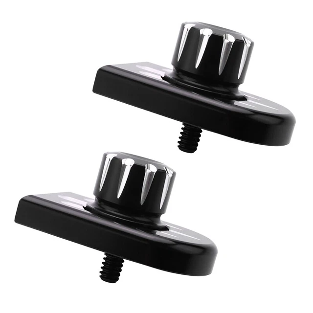 4x vite sedile posteriore moto linguetta viti manopola copertura KiL4K4