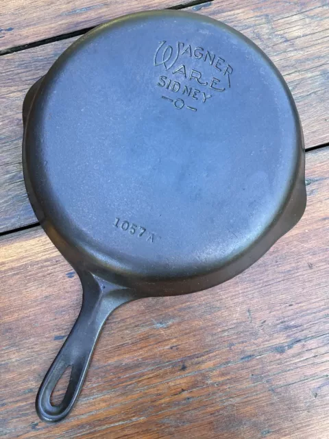 Vintage Cast Iron Cookware No 3 Wagner Ware Sidney Skillet 1053J (#07)