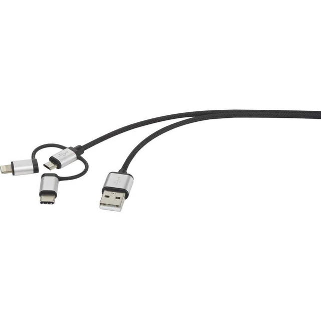Renkforce Apple iPad/iPhone/iPod, USB 2.0 [1x USB 2.0 type A mâle - 1x USB 2.0
