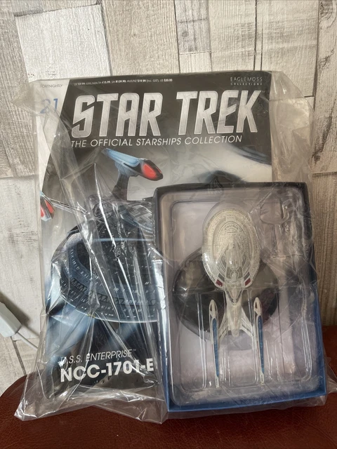Eaglemoss Star Trek USS Enterprise NCC - 1701 -E Issue #21  NEW!! With Book