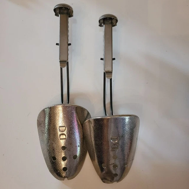 Ekco Shoe Stretcher Pair Set Metal Adjustable Vintage Made in USA