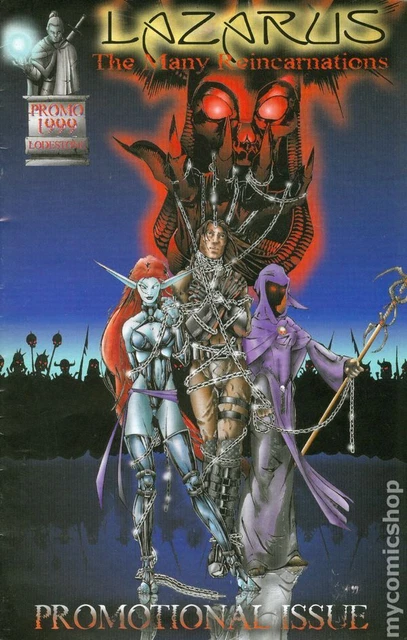 Lazarus the Many Reincarnations Promotional Issue #0 FN 1999 Stock Image