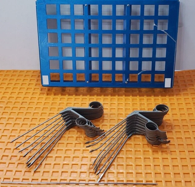 ARTHREX ARTHROSCOPY FORCEPS Set of 16 with Sterilization Rack $5,000.00 ...
