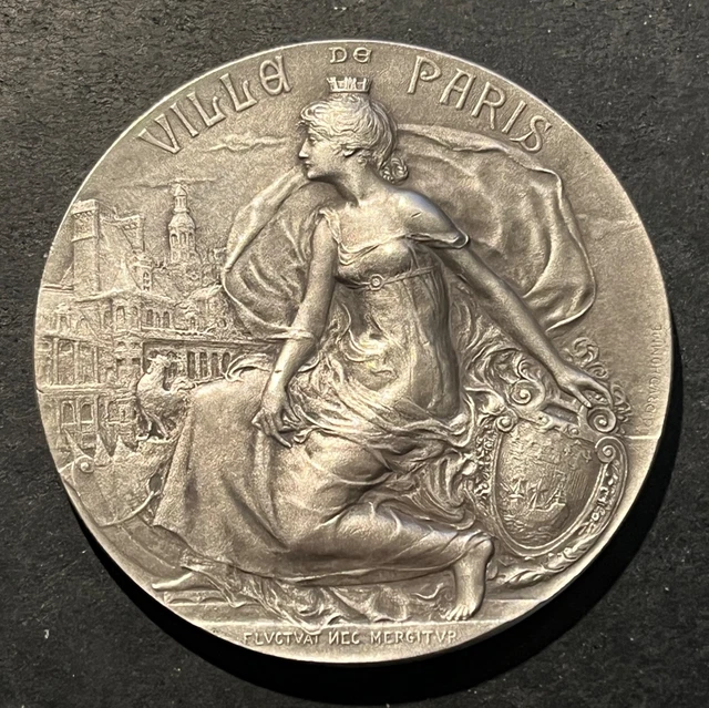 Médaille Art Nouveau - Tennis - L'Echo De Paris Par Lordonnois (1924) - Bronze