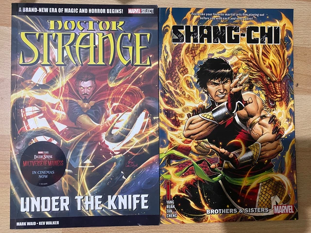 Shang-Chi + Doctor Strange bundle Paperback TPB Graphic Novel Marvel Comics