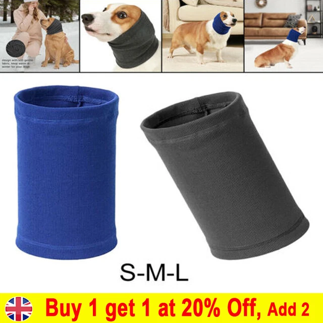 Calming Dog Snood for Noise Reduce Soft Dog Hoodie Earmuff Ear Wrap Dog Hat IL