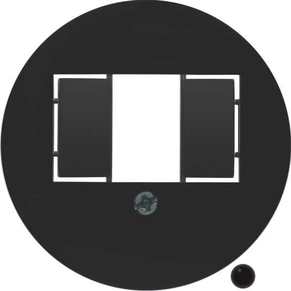 Centrotavola Berker sw 104001 IP20 plastica nera tecnologia di comunicazione