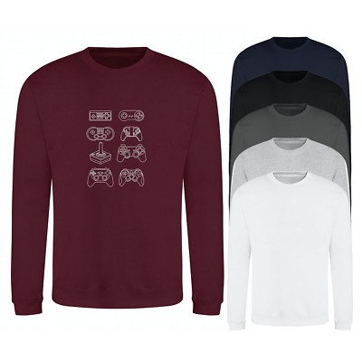 Sweatshirt Control Freak Printed Graphic Gaming Gamer Casual Fleece Sweater