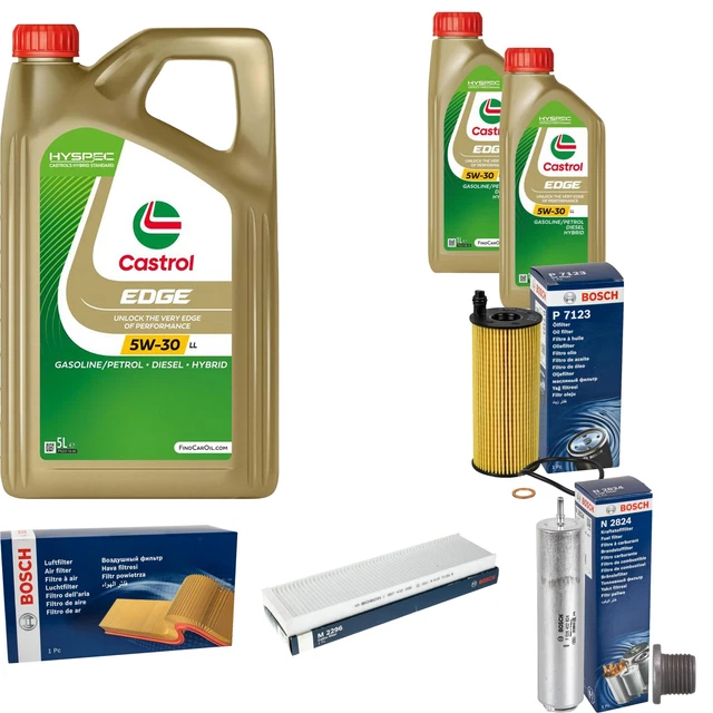BOSCH INSPECTION SET 7 L castrol edge 5W-30 Ll pour Mini Countryman EUR ...