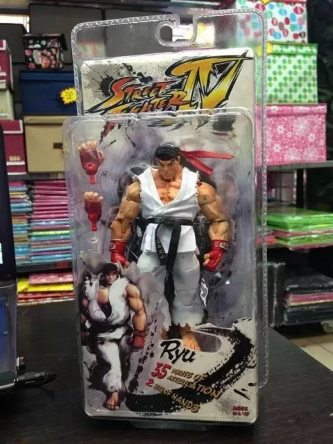 New Capcom Street Fighter IV Ryu Action Figure Box Set