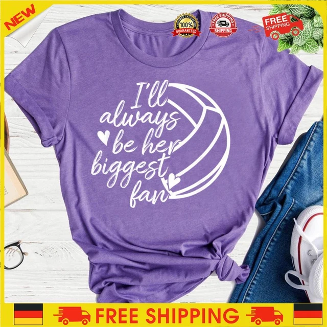 ❥ ill-always-be-her-biggest-fan-pallavolo-t-shirt-viola-XXL