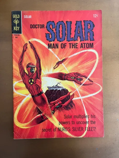 Doctor Solar #12 Man of the Atom ! Gold Key 1965 - VG/FN 5.0