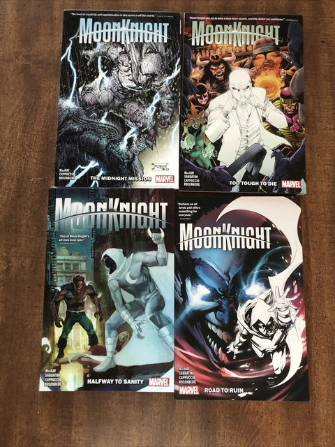 Moonknight Vol 1-4 Tpb Lot Plus Marvel