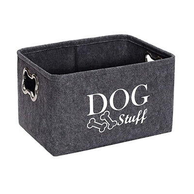 1 pieza Cajas de juguetes para mascotas para perros Juguetes grandes para perros Caja de almacenamiento Cesta de juguetes para cachorros