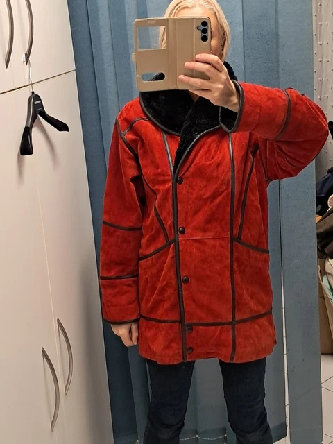 Veste Courte En Cuir Daim Jean Sébastien Vassal - Taille 38 - Couleur Marron - Neuve Avec étiquettes