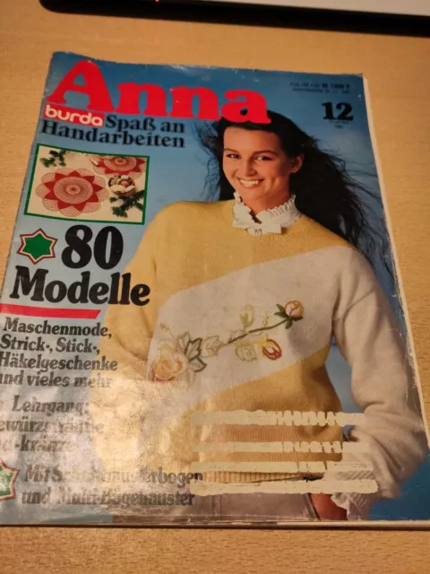 Anna Burda Spaß An Hand Arbeiten Im Dezember 81