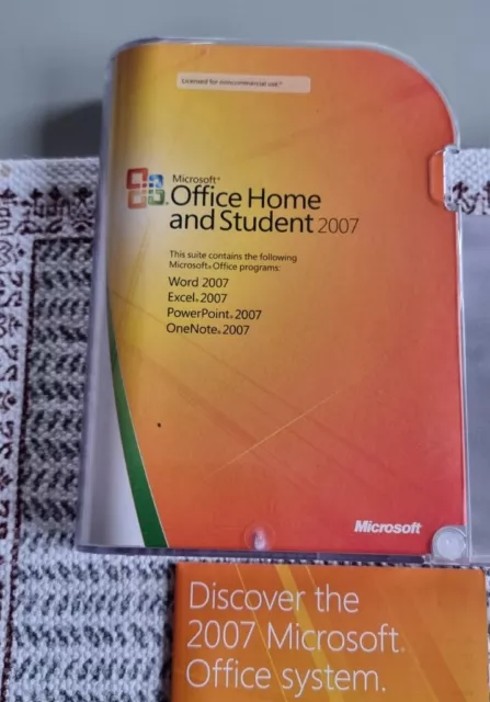 Microsoft Office home And student 2007