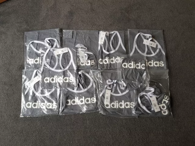 Adidas Womens Vest Tops X10 Joblot Wholesale Job Lot New Stock BNWT 10 Pcs