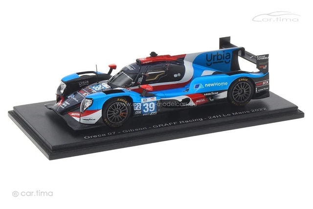 Spark Modellauto Ore 07 – Le Mans 2022, 1:43, Schwarz/grün