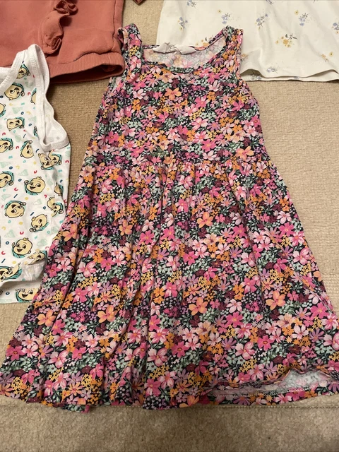 Girls clothing bundle age 2-3 years jumper t-shirt dress & vest H&M matalan etc 2