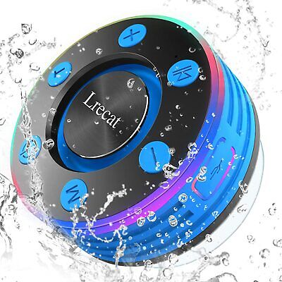 Cassa Bluetooth Lrecat Doccia Altoparlante Ipx7 Impermeabile Speaker Luce Led