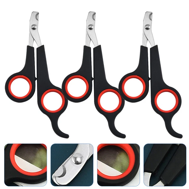 3 Pcs Cat Nail Pet Nail Scissors Puppy Nail Nail Clippers
