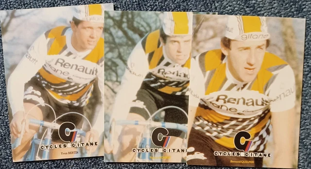 CPA CARTE POSTALE 1979 CYCLISME GILBERT CHAUMAZ RENAULT GITANE-CAMPAGNOLO TOUR