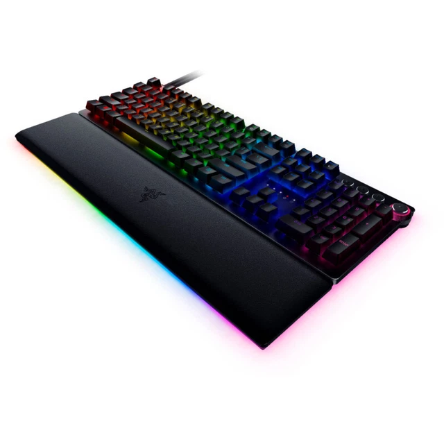 RAZER HUNTSMAN V2 Optical Gaming Keyboard RGB LED light, US, Wired ...