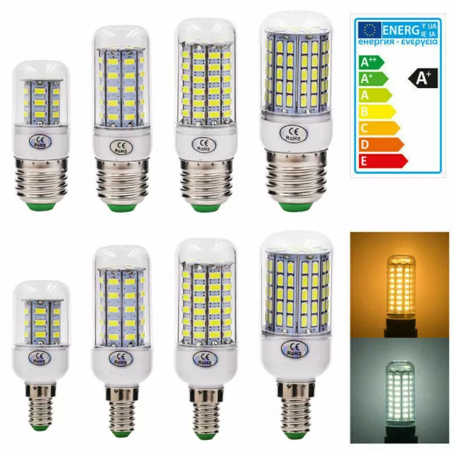 4 /8Tlg E27 E14 GU10 LED Glühbirne Leuchtmittel Licht Birne Leuchte Corn Bulb DE