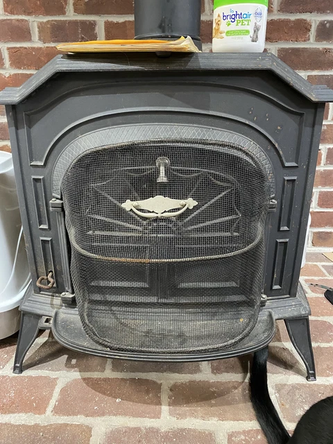VERMONT CASTINGS 1989 Resolute Parlor Wood Stove With Coal Stove Conversion  Kit $600.00 - PicClick