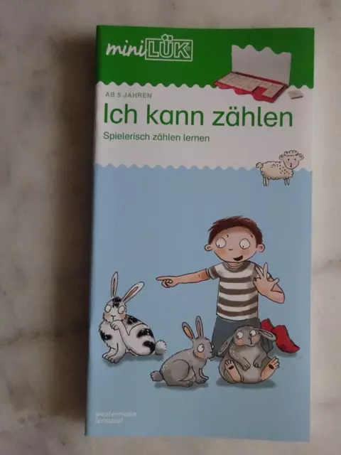 XXXX mini Lük Heft , Ich kann zählen , ab 5 Jahren , NEU