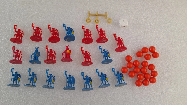 Jeu De Société MB – Siège à L'attaque Du Château – Bon état – Vintage