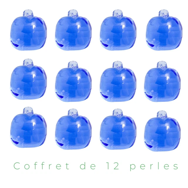 Lot De 500 Perles Rondes En Verre Vintage Orange Carotte Mat - Fond De Stock
