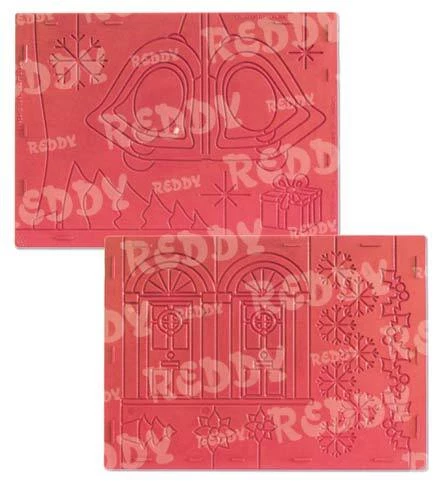 Prägeboard Greetings im Multi-Design