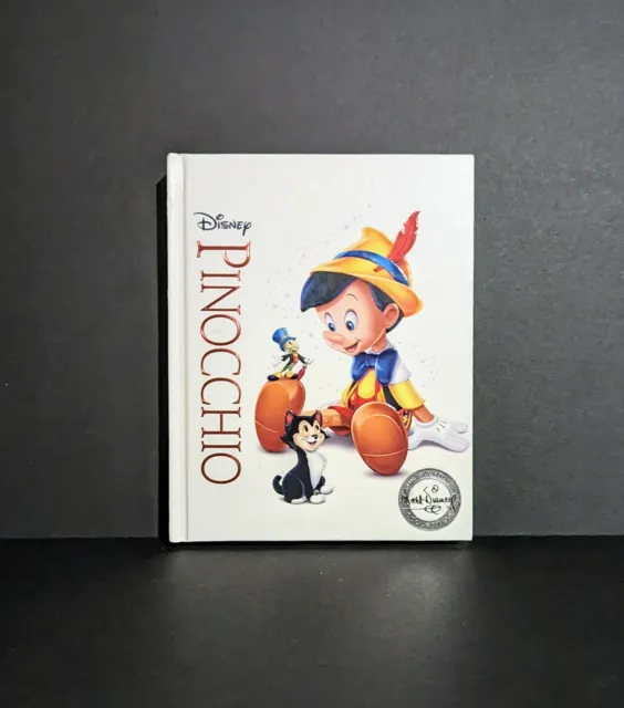 Disney Pinocchio (Blu-ray & DVD Disc, 2017) The Signature Collection - Digibook