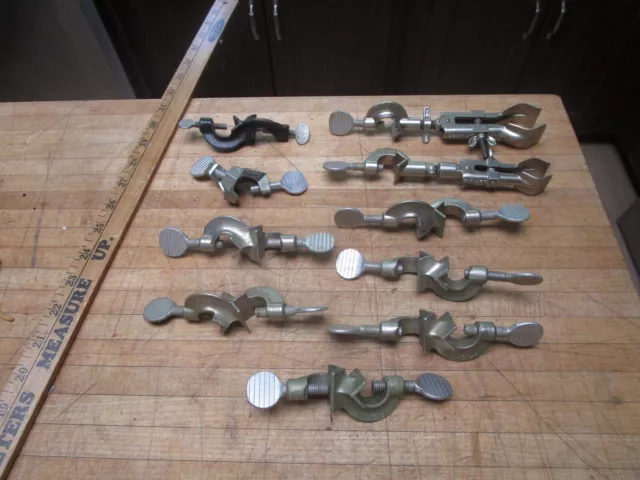 Lot of  10 Fisher Scientific ,Castaloy   Adapter Clamp  Misc Vintage Laboratory