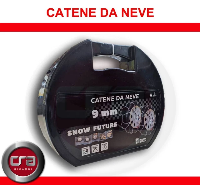 Catene Da Neve POWER GRIP 9mm | Montaggio Facile Con Tensore | Omologate TÜV E GS - Foto 4